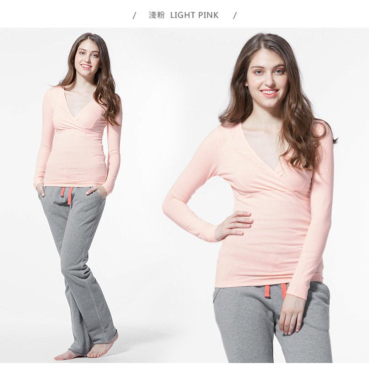 Thermal on sale nursing top