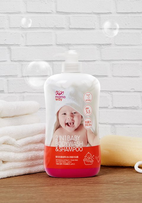 Antibacterial body store wash for baby