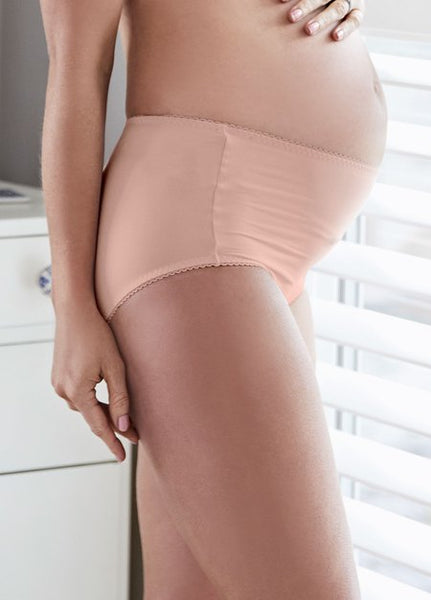 210864D Antibacterial Maternity High Rise Briefs 2 Pack (Dusty Pink) –  Mamaway (Philippines)